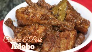 BEST CHICKEN AND PORK ADOBO