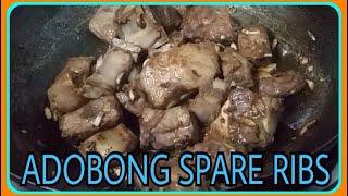 ADOBONG SPARE RIBS --- RECIPE # 26