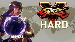 Street Fighter V - Menat Arcade Mode (HARD)