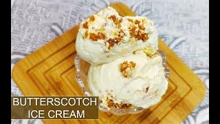 Butterscotch Ice cream recipe | Homemade Butterscotch Ice Cream | Easy Ice Cream Recipe