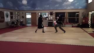 Sparring My Instructor Nunchaku VS Nunchaku