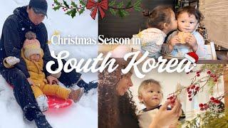 Heartwarming Christmas Season with Family | Snow Days in Korea | Joyful Moments | Cozy home cooking