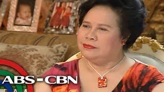 Korina Sanchez talks to Sen. Miriam Defensor Santiago