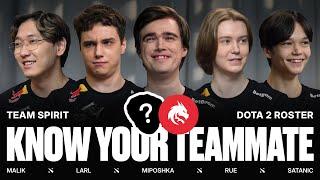 TEAM SPIRIT: KNOW YOUR TEAMMATE (ENG SUB)