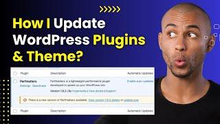 How To Update WordPress Plugins & Theme Safely