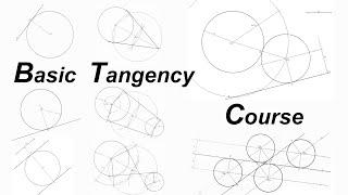 Basic Tangency Course in Engineering Drawing