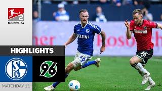 Much Needed Win for Schalke | FC Schalke 04 - Hannover 96 3-2 | All Goals | MD 11 Bundesliga 2023/24