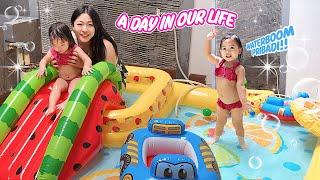 YUKA-CHAN BIKIN KOLAM RENANG PRIBADI DI RUMAH! | a day in our life