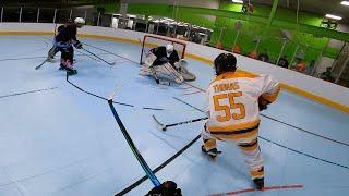 COLUMBUS HEAT VS. PRO ROLLER PLAYERS *GOPRO HOCKEY*