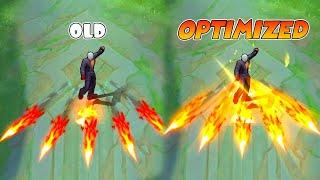 Gusion K Dash Optimized VS OLD Skill Effects MLBB Comparison