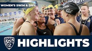 Highlights from Day 1 of 2023 Pac-12 Women’s Swimming and Diving Championships