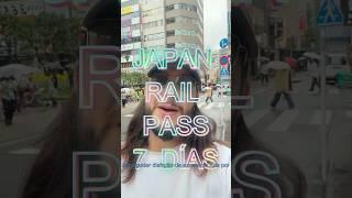 Ahorra dinero con el JR pass aun que viajes 3 semanas a Japon!