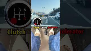 Watch the video and learn to drive a manual car very easily!#driving #tips #howto #skills #car