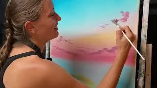 Oil Painting Tutorial #1 "Sea Breeze" by Kaylee Rakowski