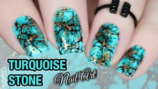  TURQUOISE STONE NAIL ART Nicole Diary Stamping Plate (2020)