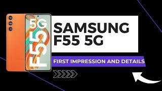 Samsung Galaxy F55 First Impression and Specs: Vegan Leather, New Look