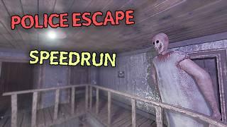 Granny Remake - POLICE ESCAPE Speedrun! (5 minutes!) WR