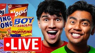 [LIVE] EATING EVERY FILIPINO SNACK