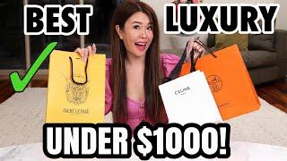 10 BEST LUXURY ITEMS UNDER $1000 ️ New Bags, Shoes & Jewelry *Affordable Luxury Haul*