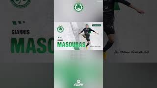 Giannis Masouras - Omonoia Nicosia | FIFA/EAFC Cards through the years #FC24 #shorts #omonoia