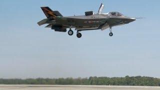 F-35B Completes First Vertical Takeoff & Landing