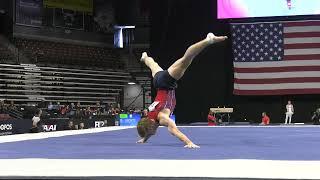 Shane Wiskus - Floor Exercise - 2022 U.S. Classic - Men - Session 1