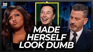 Jimmy Kimmel’s Audience Shocked at How Dumb Jasmine Crockett Actually Is