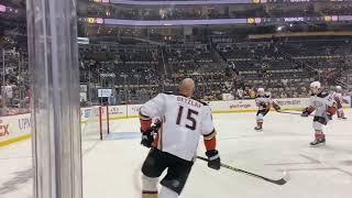 John Gibson & Anthony Stolarz Warm Ups