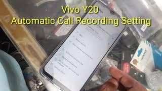 Vivo Y20 Automatic Call Recording Setting || How to Unable Auto Call Recording Setting in Vivo Y20