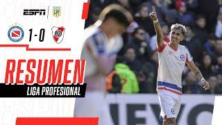 ¡EL MILLONARIO CAYÓ ANTE EL BICHO EN LA PATERNAL! | Argentinos Juniors 1-0 River | RESUMEN