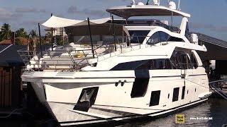 2019 Azimut Grande 27 Metri Luxury Yacht - Deck and Interior Walkaround - 2018 FLIBS