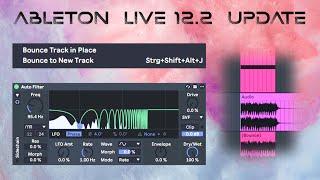 Ableton Live 12.2 Update is a GAMECHANGER - New Auto Filter & Bounce To Track feature