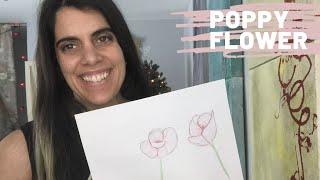 How to Draw a Flower | Art with Ms. Choate