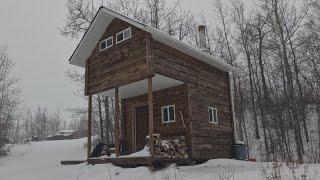 First Big Snowstorm, Winter is Here at the Offgrid Homestead