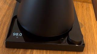 Unboxing / Test der Fellow Stagg EKG Electric Kettle Pro Studio Edition mit Walnussholz (US Import)