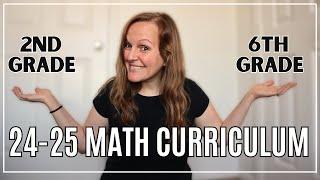 MATH CURRICULUM REVEAL FOR 2024 | Math Curriculum: What We're Using Next Year