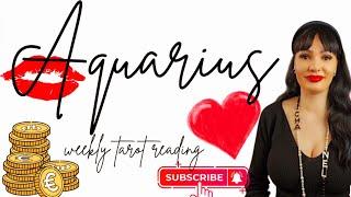 AQUARIUS Yes, this reading is your confirmation!!! weekly tarot reading