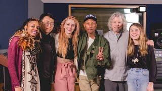 Pharrell Williams Masterclass with Students at NYU Clive Davis Institute