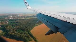 RYANAIR | Morning landing at Bucharest Otopeni