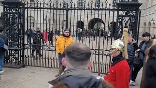 Make way for the kings life guard #horseguardsparade