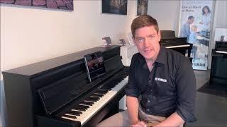 Yamaha Clavinova CLP 785 Digital Piano Präsentation Teil 1 (deutsch/german)