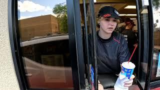 Shake or Blizzard? Dairy Queen Drive Thru Mix Up on McKellips Rd, Mesa, Arizona, 27 April 2024