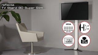 23195 reflecta TV Stand 80 Super Slim Features