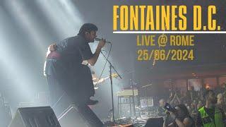 Fontaines D.C. - Live @ Roma (Full 25/06/2024)