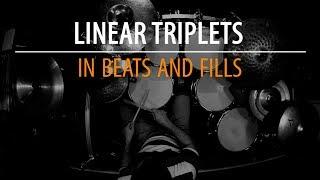 Drum Lessons - Linear Triplets In Beats & Fills (Icanplaydrums.com)