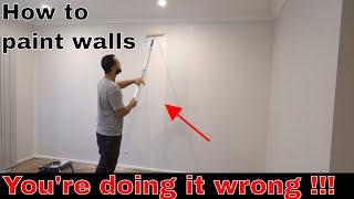 How to paint walls - DIY like a pro