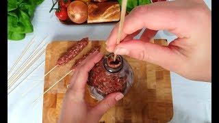 Deliciousnessly | Sober Pousse Kebab | How to prepare seekh kebab at home
