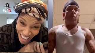 "Shut Yo NO Neck Azz Up" Tia Kemp Wants All The Schmoke Wit Trippie Redd & Benzino! 