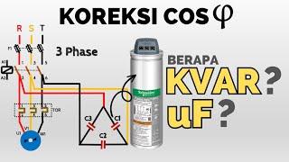 CARA MENENTUKAN KAPASITOR BANK | KVAR & uF