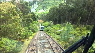 Subiendo al cerro de Monserrate en funicular 1080p 60FPS